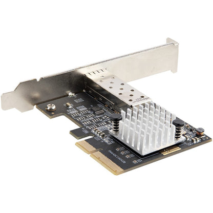 StarTech.com 10G PCIe SFP+ Card, Single SFP+ Port Network Adapter, Open SFP+ for MSA-Compliant Modules/Cables, 10 Gigabit PCIe NIC Card PEX10GSFP