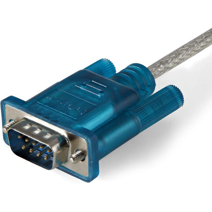 StarTech.com USB to Serial Adapter - Prolific PL-2303 - 3 ft / 1m - DB9 (9-pin) - USB to RS232 Adapter Cable - USB Serial ICUSB232SM3