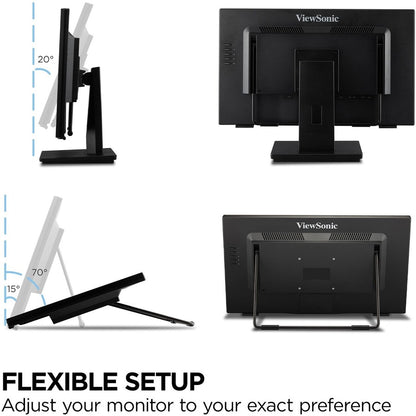 ViewSonic TD2465 23.8" LCD Touchscreen Monitor - 16:9 - 7 ms GTG TD2465