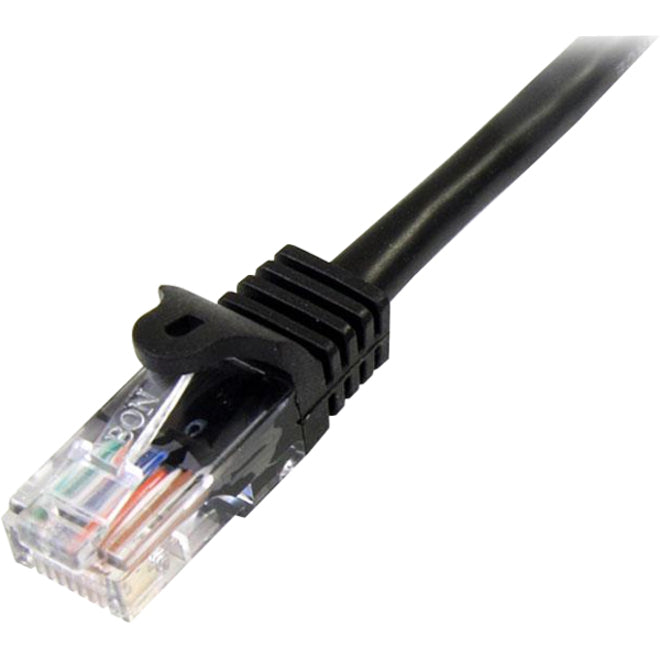 StarTech.com 5m Cat5e Patch Cable with Snagless RJ45 Connectors - Black - 5 m Patch Cord 45PAT5MBK