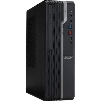 Ordinateur de bureau Acer Veriton X4660G VX4660G-I3810H2 - Intel Core i3 8e génération i3-8100 - 8 Go - Disque dur 1 To - Noir UD.P02AA.03C