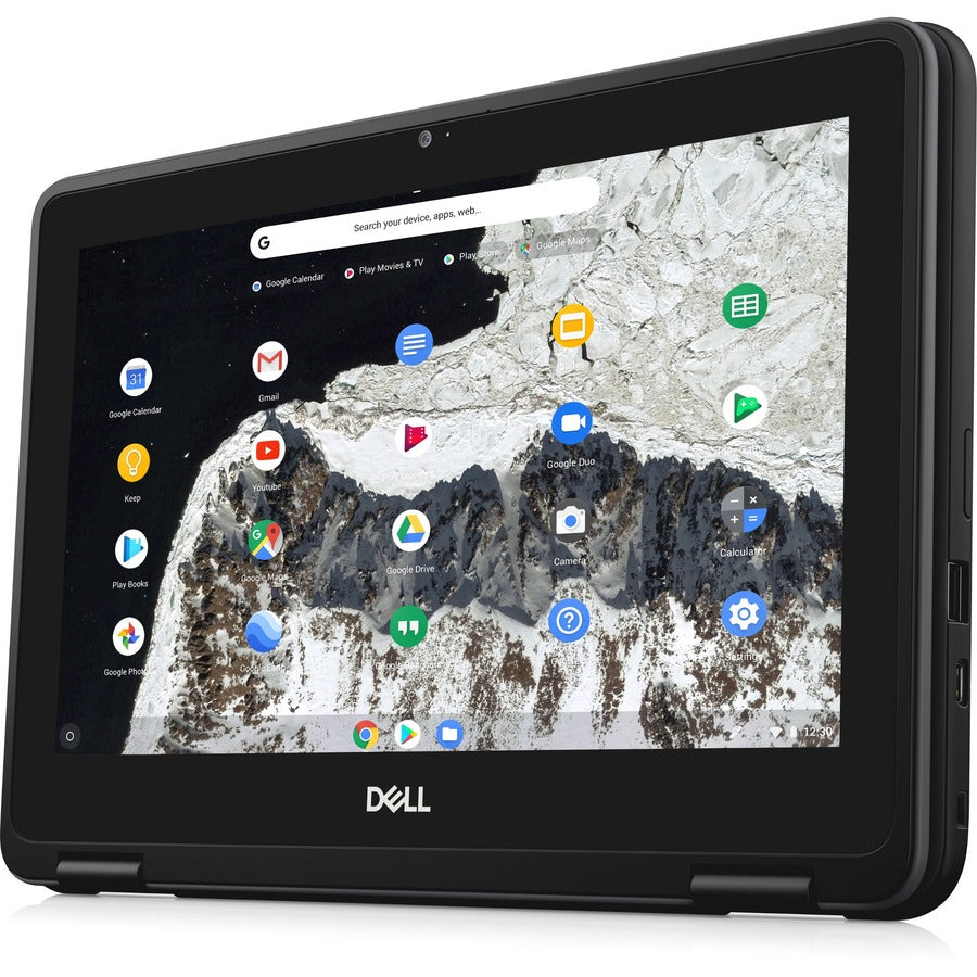 Dell Chromebook 11 3000 3100 11.6" Touchscreen 2 in 1 Chromebook - HD - 1366 x 768 - Intel Celeron N4020 Dual-core (2 Core) - 4 GB RAM - 32 GB Flash Memory - Gray 04FHP