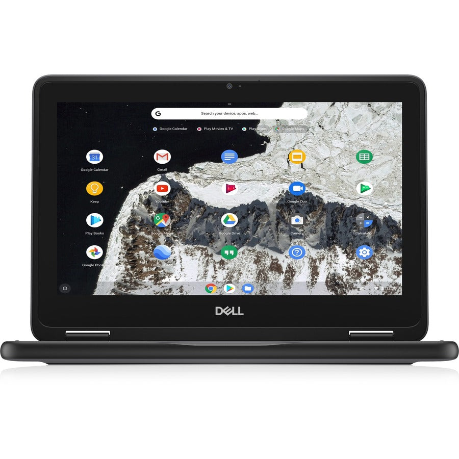 Dell Chromebook 11 3000 3100 11.6" Touchscreen 2 in 1 Chromebook - HD - 1366 x 768 - Intel Celeron N4020 Dual-core (2 Core) - 4 GB RAM - 32 GB Flash Memory - Gray 04FHP