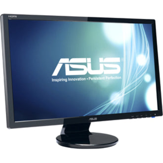 Asus VE248Q 24" Full HD LED LCD Monitor - 16:9 - Black VE248Q