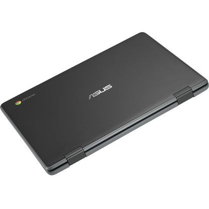 Asus Chromebook C204 C204MA-YB02-GR 11.6" Rugged Chromebook - HD - Intel Celeron N4020 - 4 GB - 32 GB Flash Memory - Dark Gray C204MA-YB02-GR