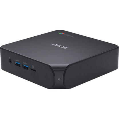 Asus Chromebox 4 CHROMEBOX4-GC17UNENT Desktop Computer - Intel Celeron 5205U 1.90 GHz - 4 GB RAM DDR4 SDRAM - 32 GB Flash Memory Capacity - Gun Metal CHROMEBOX4-GC17UNENT