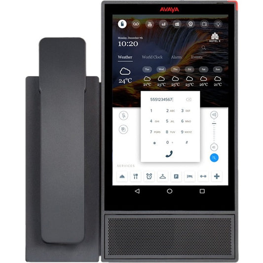 Avaya Vantage K165 IP Phone - Corded/Cordless - Corded/Cordless - Desktop, Wall Mountable 700513906