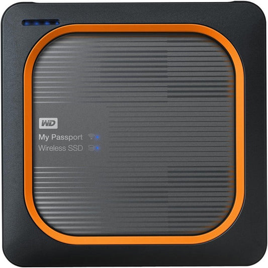 WD My Passport Wireless WDBAMJ2500AGY-NESN 250 GB Portable Network Solid State Drive - External WDBAMJ2500AGY-NESN