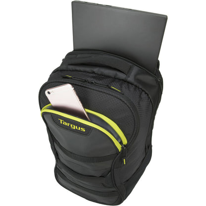 Targus Work + Play TSB944US Carrying Case (Backpack) for 16" Notebook - Black, Green TSB944US