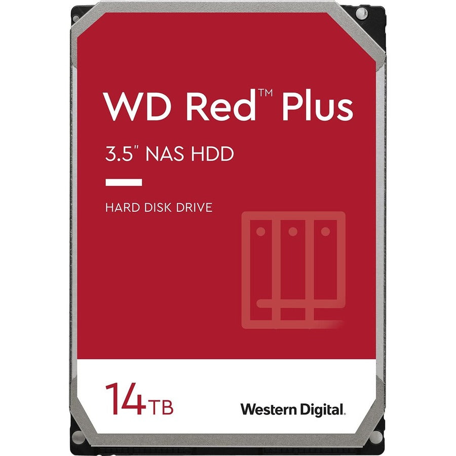 WD Red Plus WD140EFFX 14 TB Hard Drive - 3.5" Internal - SATA (SATA/600) WD140EFFX