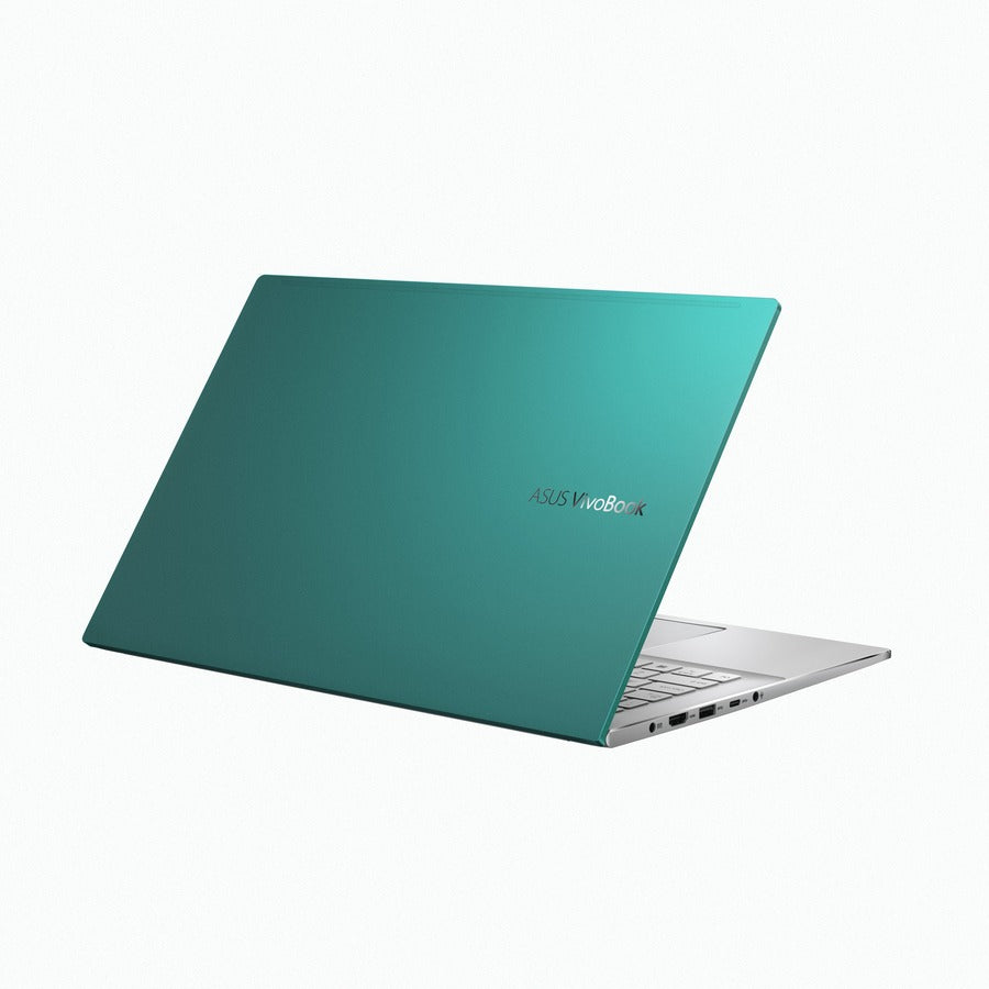 Asus VivoBook S15 S533 S533EA-DH51-GN 15.6" Notebook - Full HD - 1920 x 1080 - Intel Core i5 11th Gen i5-1135G7 Quad-core (4 Core) 2.40 GHz - 8 GB RAM - 512 GB SSD - Gaia Green, Transparent Silver S533EA-DH51-GN