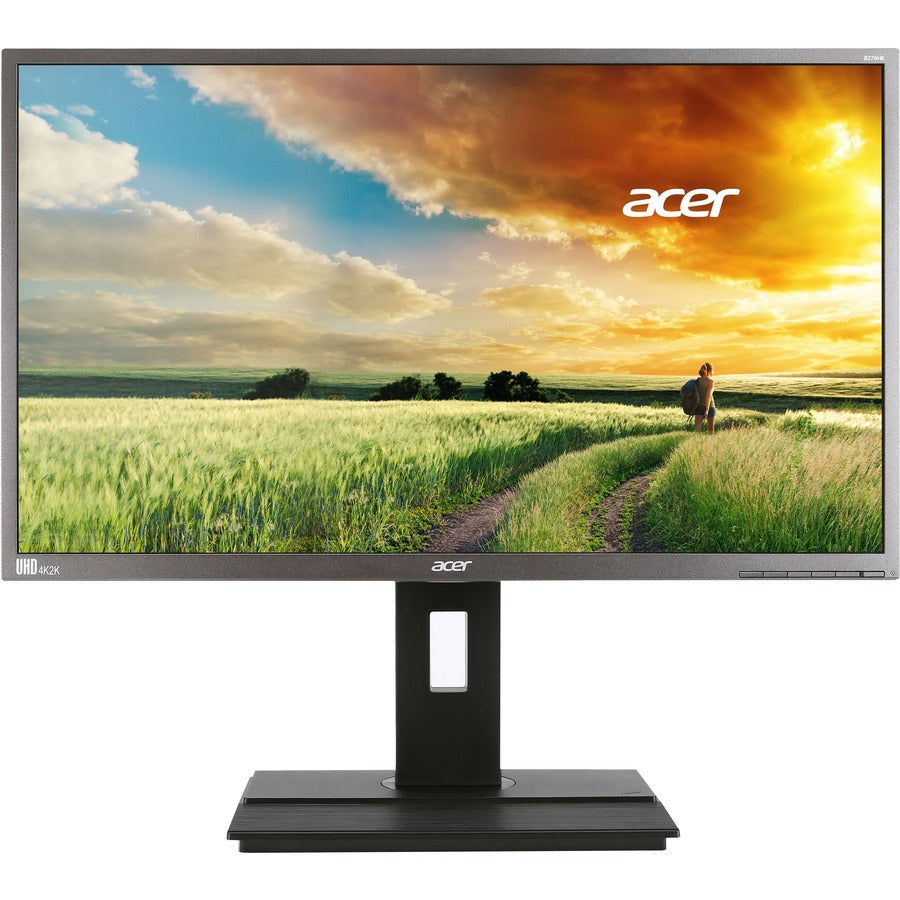 Acer B276HK 27" Class 4K UHD LCD Monitor - 16:9 - Dark Gray UM.HB6AA.003