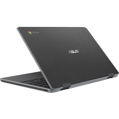 Asus Chromebook C204 C204MA-YZ02-GR 11.6" Rugged Chromebook - HD - 1366 x 768 - Intel Celeron N4020 Dual-core (2 Core) 1.10 GHz - 4 GB RAM - 32 GB Flash Memory - Dark Gray, Black C204MA-YZ02-GR