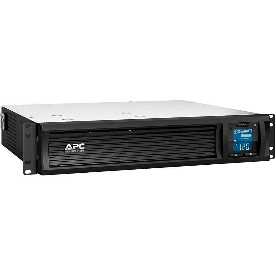 APC by Schneider Electric Smart-UPS C 1000VA LCD RM 2U 120V with SmartConnect SMC1000-2UC