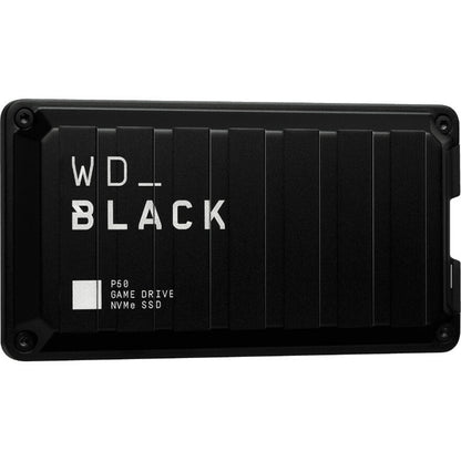 WD Black P50 WDBA3S0010BBK-WESN 1 TB Portable Solid State Drive - External - PCI Express NVMe - Black WDBA3S0010BBK-WESN