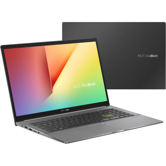 Asus VivoBook S15 S533 S533EA-DH51 15.6" Notebook - Full HD - 1920 x 1080 - Intel Core i5 11th Gen i5-1135G7 Quad-core (4 Core) 2.40 GHz - 8 GB RAM - 512 GB SSD - Indie Black, Gray S533EA-DH51