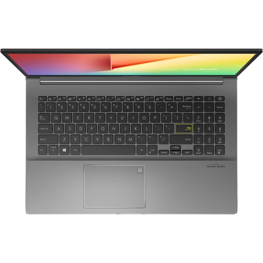 Asus VivoBook S15 S533 S533EA-DH51 15.6" Notebook - Full HD - 1920 x 1080 - Intel Core i5 11th Gen i5-1135G7 Quad-core (4 Core) 2.40 GHz - 8 GB RAM - 512 GB SSD - Indie Black, Gray S533EA-DH51