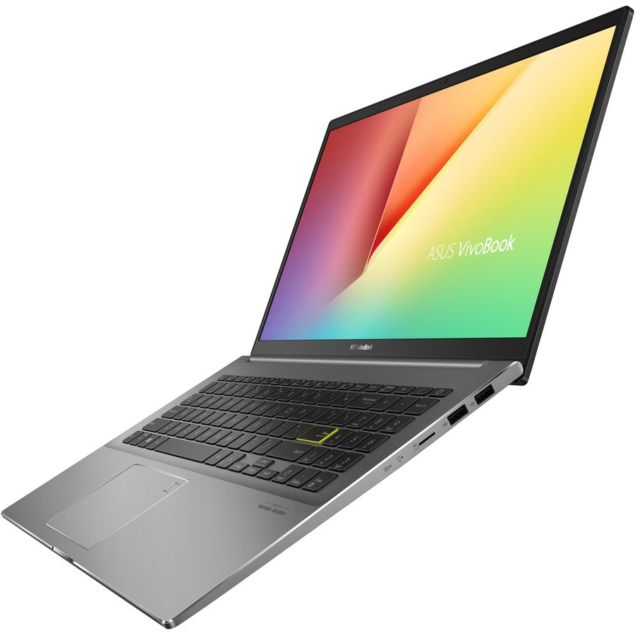 Asus VivoBook S15 S533 S533EA-DH51 15.6" Notebook - Full HD - 1920 x 1080 - Intel Core i5 11th Gen i5-1135G7 Quad-core (4 Core) 2.40 GHz - 8 GB RAM - 512 GB SSD - Indie Black, Gray S533EA-DH51