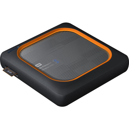 WD My Passport Wireless WDBAMJ0020BGY-NESN 2 TB Portable Network Solid State Drive - External WDBAMJ0020BGY-NESN