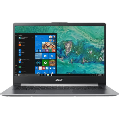 Acer Swift 1 SF114-32 SF114-32-P85N 14" Notebook - Full HD - 1920 x 1080 - Intel Pentium Silver N5000 Quad-core (4 Core) 1.10 GHz - 4 GB RAM - 128 GB SSD - Sparkly Silver NX.GXUAA.002