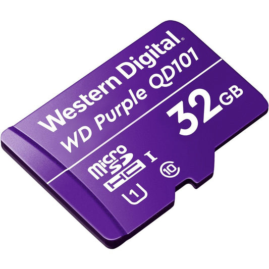 WD Purple WDD032G1P0C 32 GB Class 10/UHS-I (U1) microSDHC WDD032G1P0C