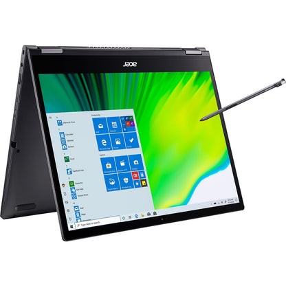 Acer Spin 5 SP513-54N SP513-54N-58XD 13.5" Touchscreen 2 in 1 Notebook - 2256 x 1504 - Intel Core i5 10th Gen i5-1035G4 Quad-core (4 Core) 1.10 GHz - 8 GB RAM - 256 GB SSD - Steel Gray NX.HQUAA.009