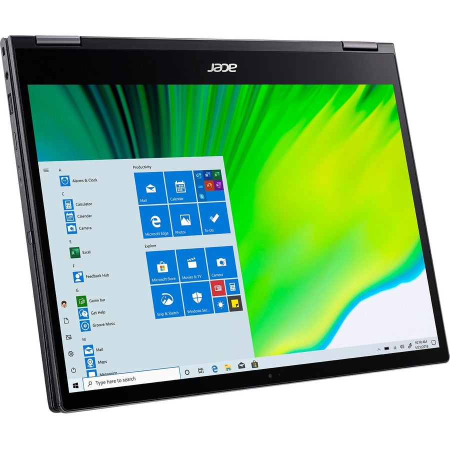 Acer Spin 5 SP513-54N SP513-54N-58XD 13.5" Touchscreen 2 in 1 Notebook - 2256 x 1504 - Intel Core i5 10th Gen i5-1035G4 Quad-core (4 Core) 1.10 GHz - 8 GB RAM - 256 GB SSD - Steel Gray NX.HQUAA.009