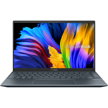 Asus ZenBook 14 UM425 UM425QA-ES51 14" Rugged Notebook - Full HD - AMD Ryzen 5 5600H - 8 GB - 512 GB SSD - Pine Gray UM425QA-ES51