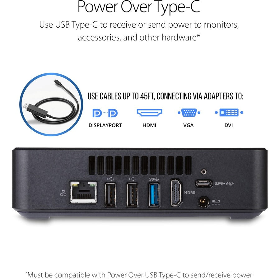 Asus Chromebox 3 CHROMEBOX3-N5327U Chromebox - Intel Core i5 8th Gen i5-8250U - 8 GB RAM DDR4 SDRAM - 128 GB SSD - Mini PC - Black CHROMEBOX3-N5327U