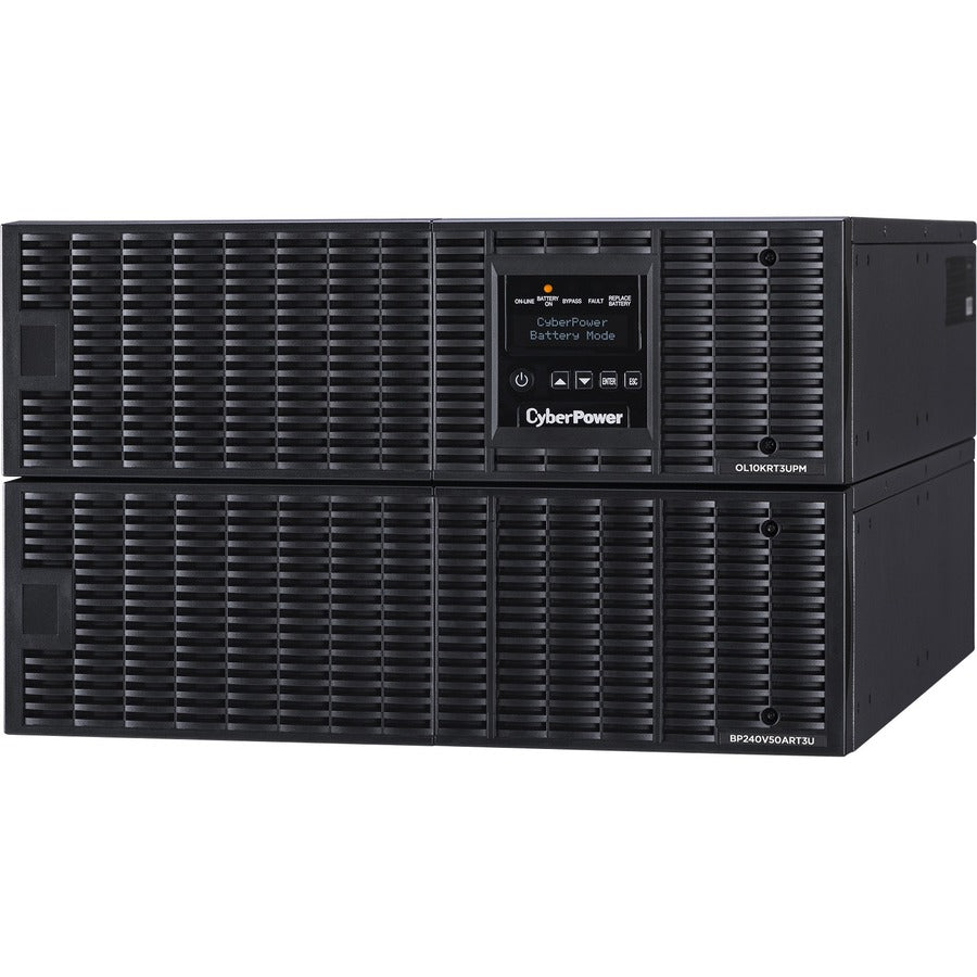 CyberPower Smart App Online OL10000RT3U 10000VA 200-240V Pure Sine Wave LCD Rack/Tower UPS OL10000RT3U