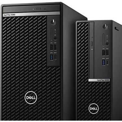 Dell OptiPlex 5000 5090 Desktop Computer - Intel Core i7 10th Gen i7-10700 Octa-core (8 Core) 2.90 GHz - 16 GB RAM DDR4 SDRAM - 1 TB HDD - Tower - Black 1JDD2