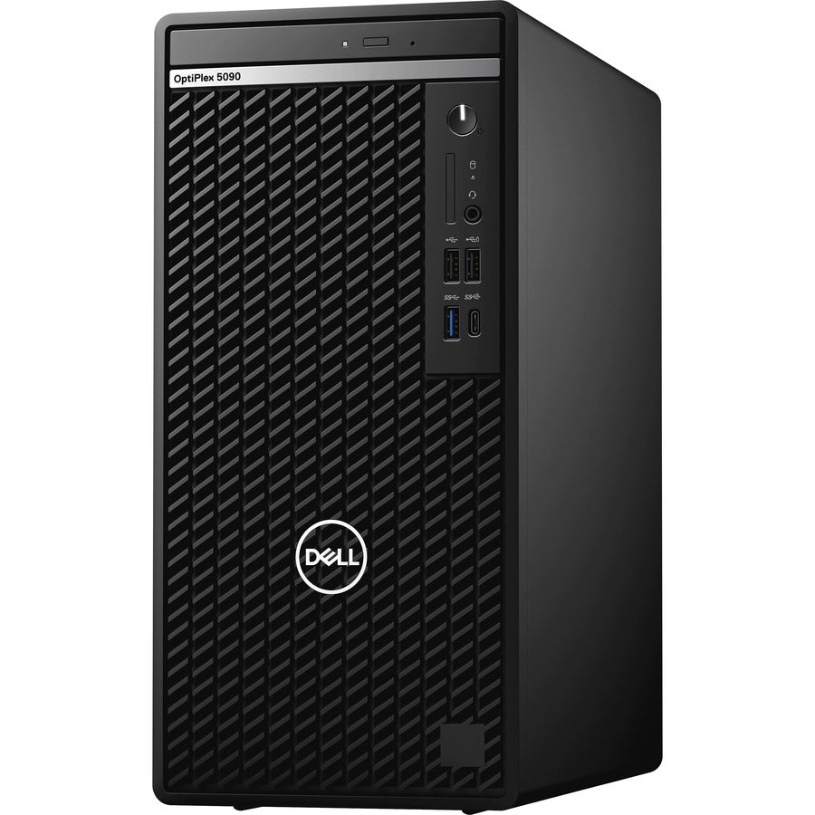 Dell OptiPlex 5000 5090 Desktop Computer - Intel Core i7 10th Gen i7-10700 Octa-core (8 Core) 2.90 GHz - 16 GB RAM DDR4 SDRAM - 1 TB HDD - Tower - Black 1JDD2