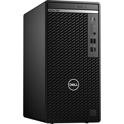 Dell OptiPlex 5000 5090 Desktop Computer - Intel Core i7 10th Gen i7-10700 Octa-core (8 Core) 2.90 GHz - 16 GB RAM DDR4 SDRAM - 1 TB HDD - Tower - Black 1JDD2