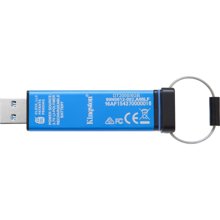 Kingston 8GB DataTraveler 2000 USB 3.1 Flash Drive DT2000/8GB