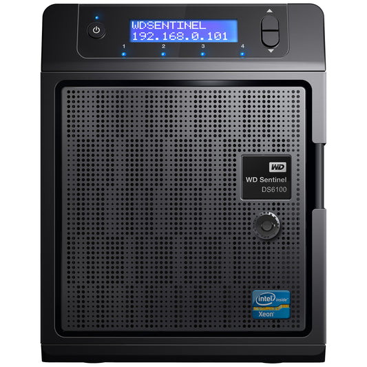 WD Ultra-compact Storage Plus Server WD Sentinel DS6100 WDBWVL0160KBK-NESN