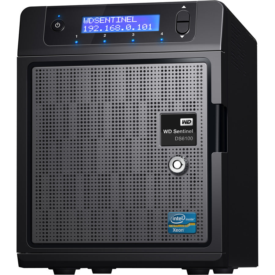 WD Ultra-compact Storage Plus Server WD Sentinel DS6100 WDBWVL0160KBK-NESN