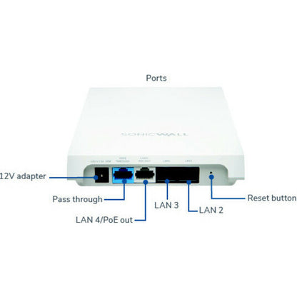 SonicWall SonicWave 224w IEEE 802.11ac 1.24 Gbit/s Wireless Access Point 02-SSC-2445