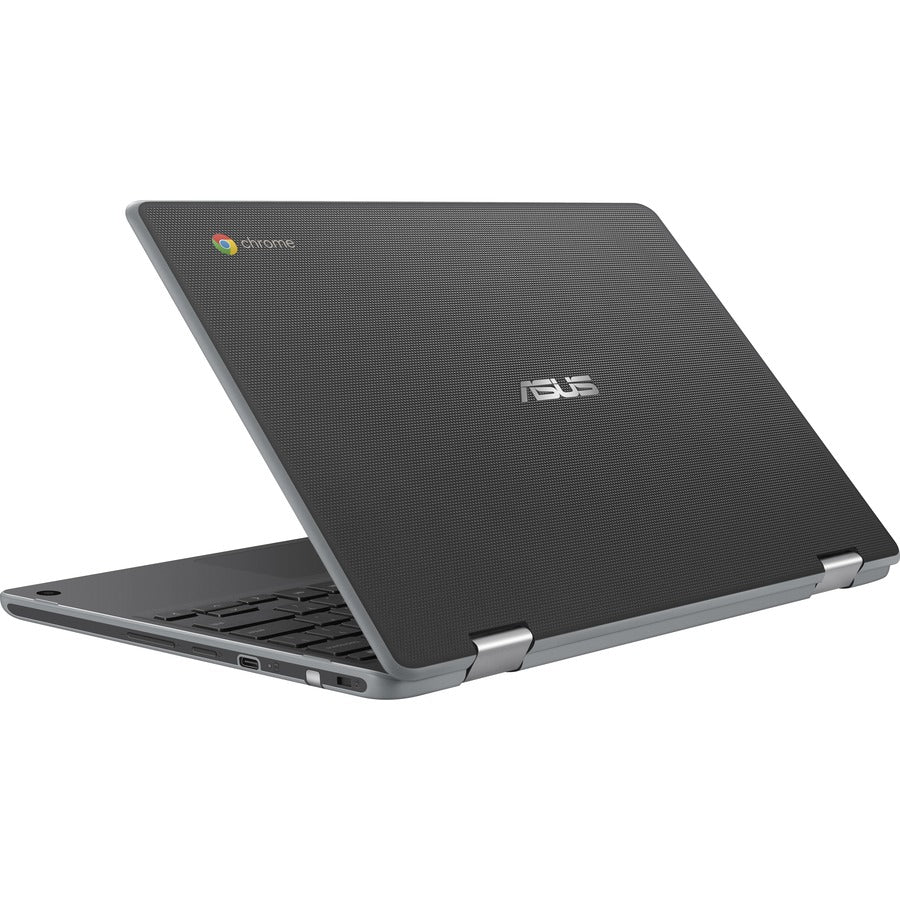 Asus Chromebook Flip C214 C214MA-YB02T 11.6" Touchscreen Chromebook - HD - Intel Celeron N4020 - 4 GB - 32 GB Flash Memory - Dark Gray C214MA-YB02T