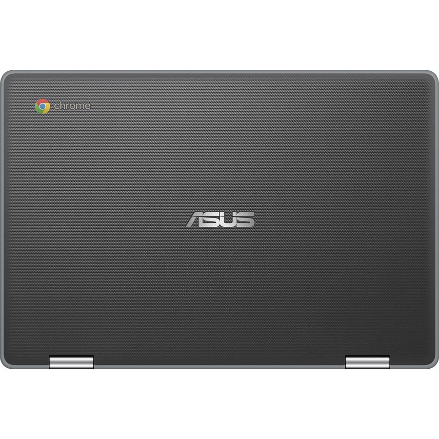 Asus Chromebook Flip C214 C214MA-YB02T 11.6" Touchscreen Chromebook - HD - Intel Celeron N4020 - 4 GB - 32 GB Flash Memory - Dark Gray C214MA-YB02T