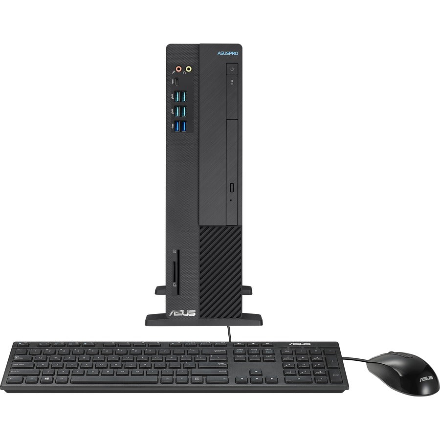 Asus ASUSPRO D641SC-Q73SP Desktop Computer - Intel Core i7 9th Gen i7-9700 3 GHz - 8 GB RAM DDR4 SDRAM - 512 GB M.2 PCI Express NVMe SSD - Black D641SC-Q73SP