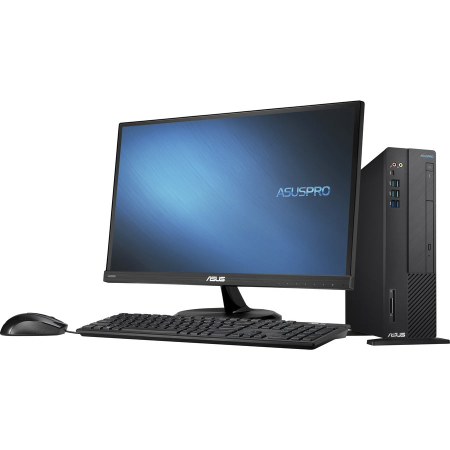 Asus ASUSPRO D641SC-Q73SP Desktop Computer - Intel Core i7 9th Gen i7-9700 3 GHz - 8 GB RAM DDR4 SDRAM - 512 GB M.2 PCI Express NVMe SSD - Black D641SC-Q73SP