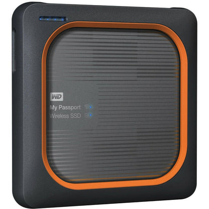 WD My Passport Wireless WDBAMJ5000AGY-NESN 500 GB Portable Network Solid State Drive - External WDBAMJ5000AGY-NESN