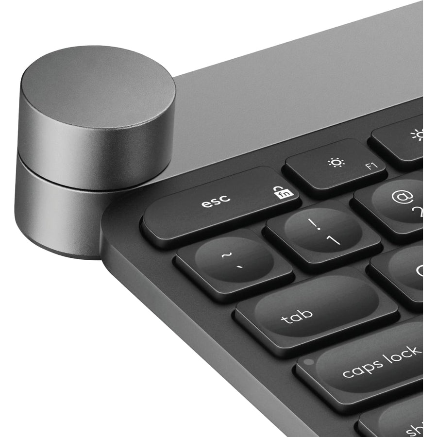 Logitech Advanced Keyboard with Creative Input Dial 920-008484