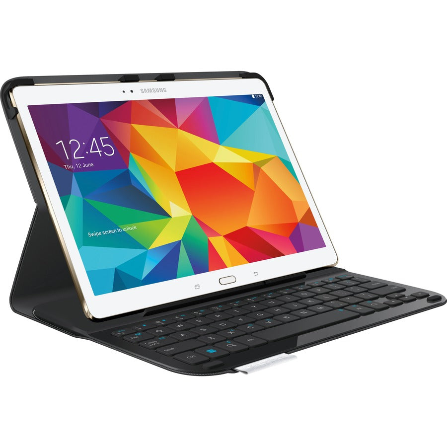 Logitech Type-S Keyboard/Cover Case for 10.5" Tablet - Black 920-006401