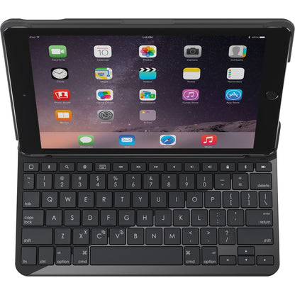 Logitech SLIM FOLIO Keyboard/Cover Case (Folio) Apple iPad (5th Generation) Tablet - Black 920-008617