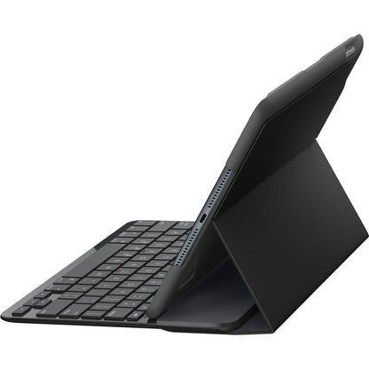 Logitech SLIM FOLIO Keyboard/Cover Case (Folio) Apple iPad (5th Generation) Tablet - Black 920-008617