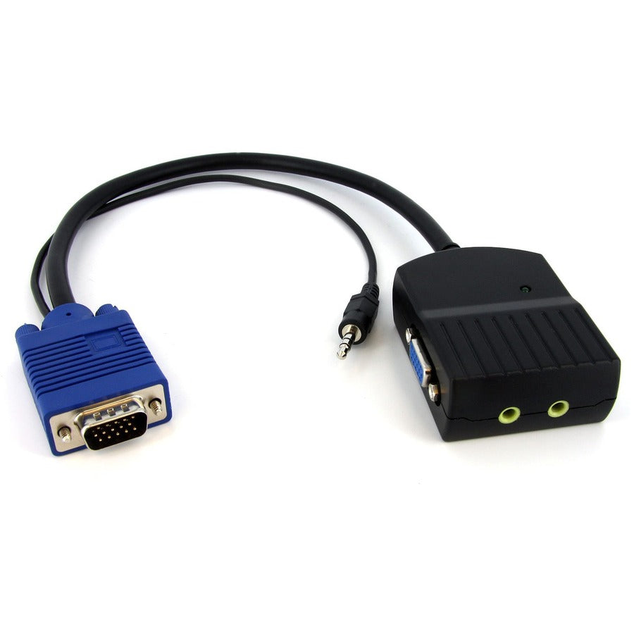 StarTech.com 2 Port VGA Video Splitter with Audio - USB Powered ST122LEA