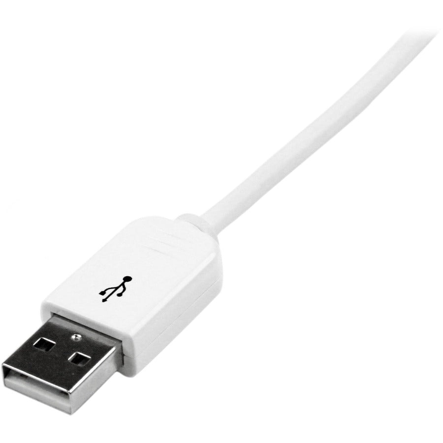 StarTech.com 1m (3 ft) Apple Dock Connector to USB Cable for iPod / iPhone / iPad with Stepped Connector USB2ADC1M