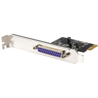 StarTech.com 1 Port PCI Express Dual Profile Parallel Adapter Card - SPP/EPP/ECP PEX1P