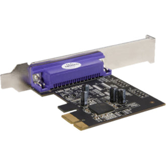 StarTech.com 1 Port PCI Express Dual Profile Parallel Adapter Card - SPP/EPP/ECP PEX1P